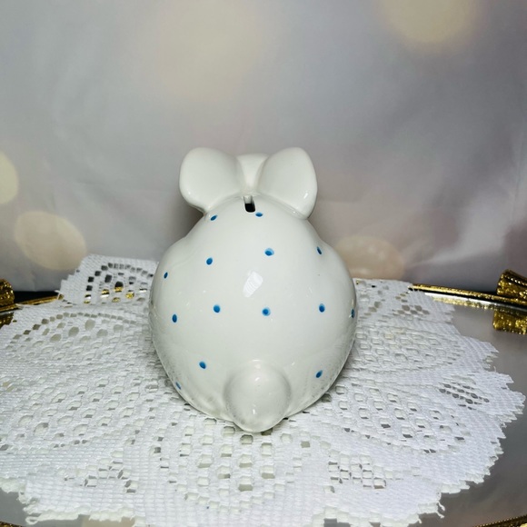 Vintage , Tiffany and Co, Bunny Money Box, Rabbit, Porcelain, Made in Italy - Picture 3 of 5